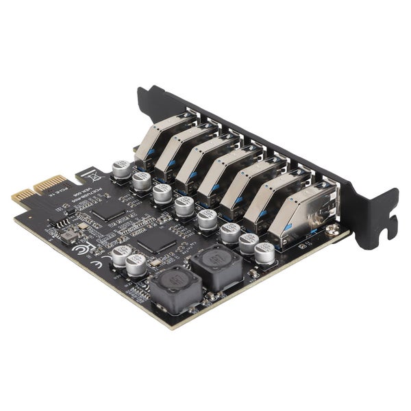 7 Port PCIE Expansion Card 7 USB3.2 High Speed Transmission Carousel 1