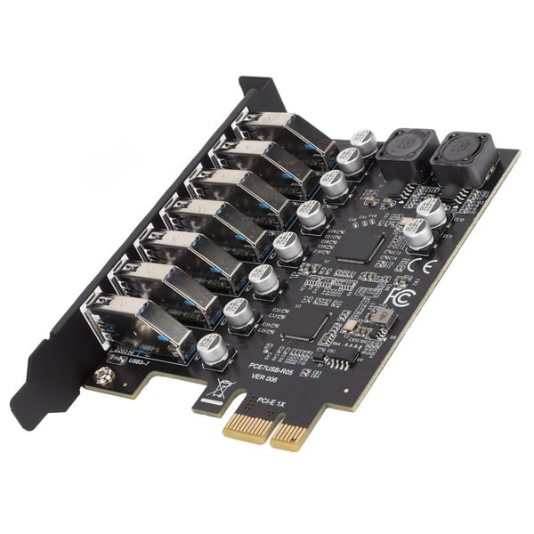 7 Port PCIE Expansion Card 7 USB3.2 High Speed Transmission Carousel 2