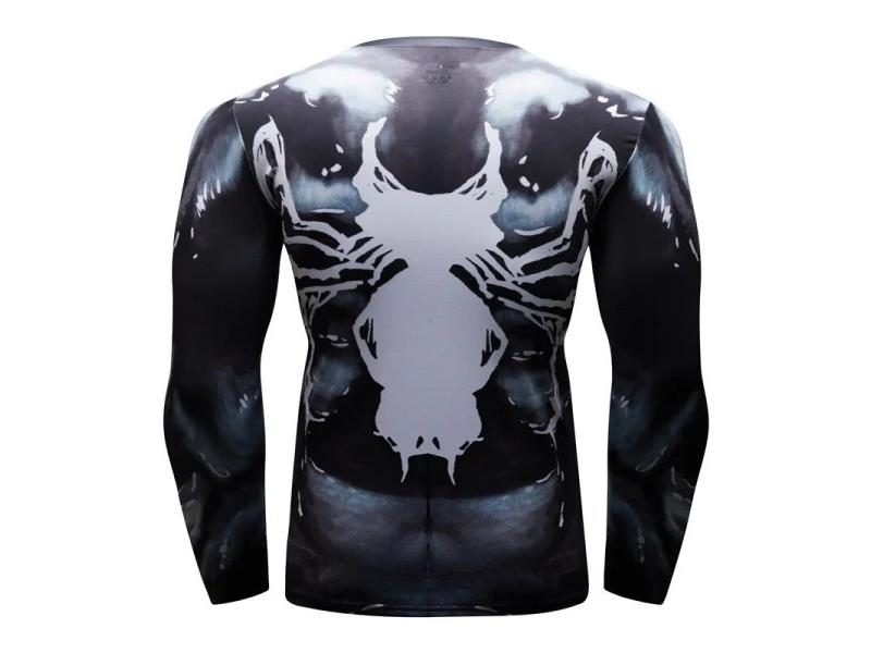 MMA BJJ Rashguard T Shirts Pants Rash Guard Fitness Suit Carousel 1