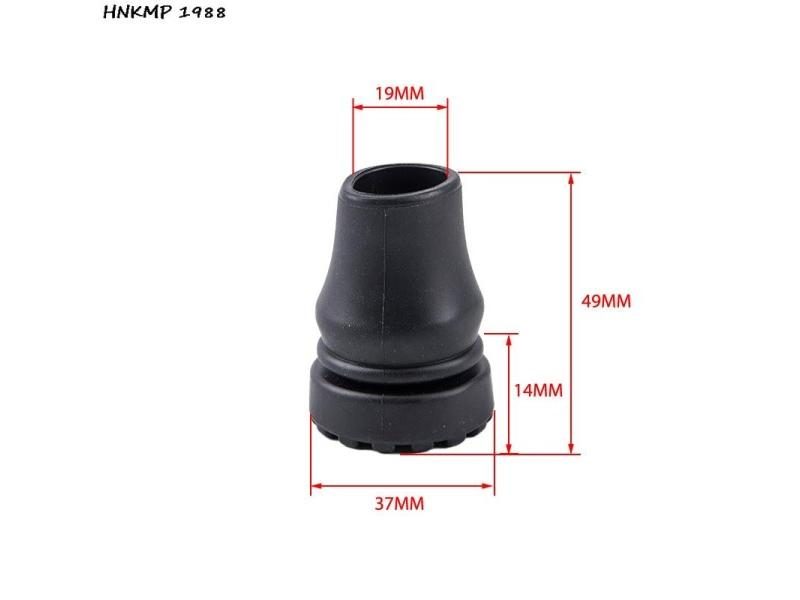 19mm Walking Stick Feet Rubber Head Crutch Accessories Antislip Tips Crutch Carousel 1