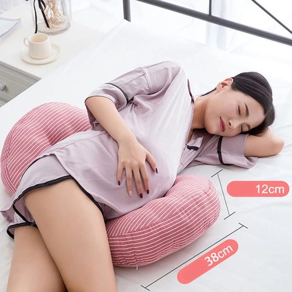 Multi-function U Shape Pregnant Women Sleeping Support Pillow Bamboo Carousel 7