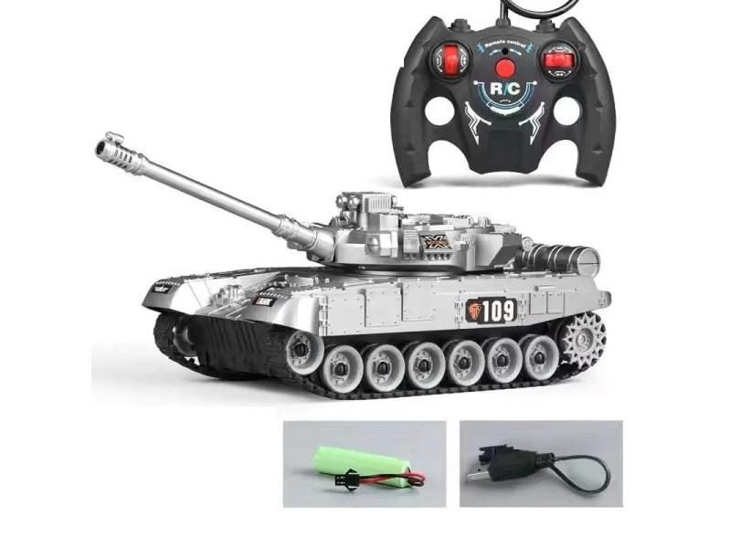 1 30 RC Tank M1 Leopard 2 Remote Control Military Toy Car For Boys Children Carousel 1