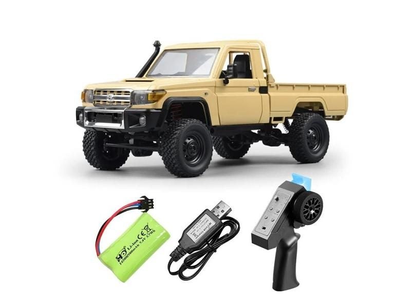 MN82 1:12 Full Scale Pick Up Truck 2.4G 4WD Off-road Crawler RC Car Carousel 1