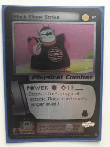#67 - Black Elbow Strike - Saiyan Saga - 3 Star LIMITED - FOIL Carousel 1