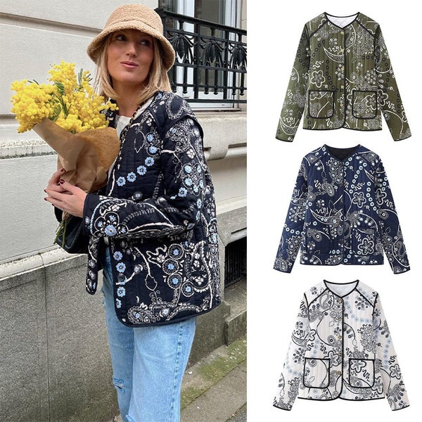 Women's Jacket Versatile Quilted Cotton Carousel 2