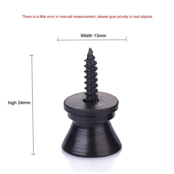 10pcs Guitar Pegs for Acoustic Electric Bass Ukulele Guitar Strap Carousel 7