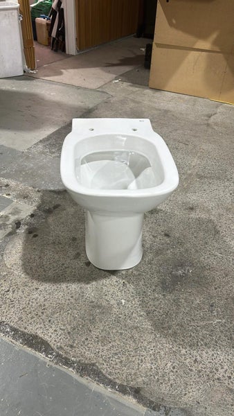 As New: Roca Toilet pan, porcelain, against the wall, floor mounted Carousel 3