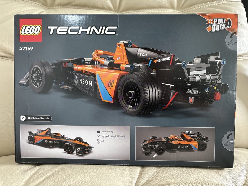 $1 Reserve LEGO Technic 42169 - NEOM McLaren Formula E Race Car ~NEW! Carousel 2