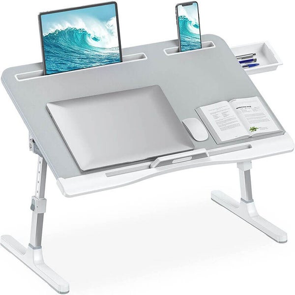 Laptop Lap Desk Tray Table Desk Computer Desk PVC Leather Desk for Laptop Carousel 2