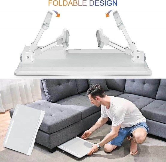 Laptop Lap Desk Tray Table Desk Computer Desk PVC Leather Desk for Laptop Carousel 8