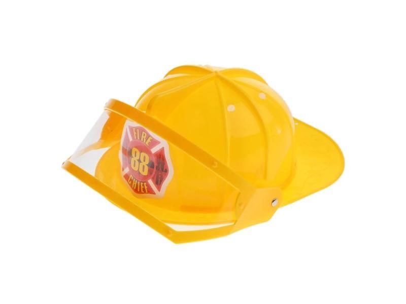 Simulation Role Play Game Toy Gear Fireman Helmet Fire Fighter Hat Kids Cosplay Carousel 1