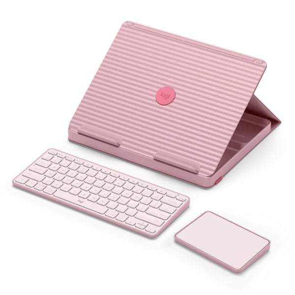 Logitech Casa Pop-up Laptop Desk - Bohemian Blush 920-011284 Carousel 1