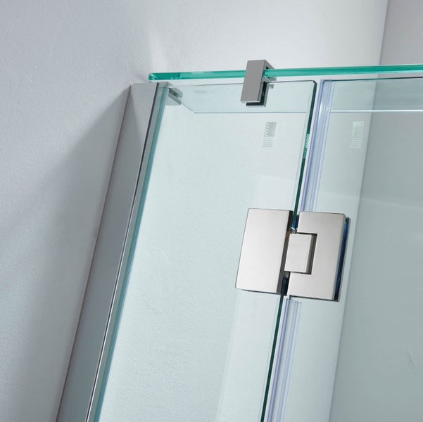Shower Glass Frameless 2 Sided Swing Door 970x970x2000MM Carousel 5