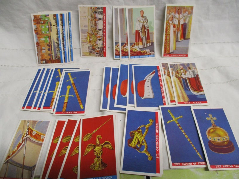 Old Tobacco Cigarette Card - Godfrey Phillips - Coronation Majesties - MWX 335 Carousel 1