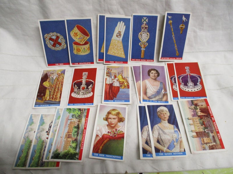Old Tobacco Cigarette Card - Godfrey Phillips - Coronation Majesties - MWX 335 Carousel 2