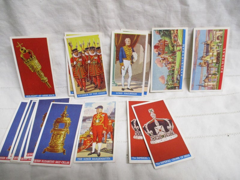 Old Tobacco Cigarette Card - Godfrey Phillips - Coronation Majesties - MWX 335 Carousel 3