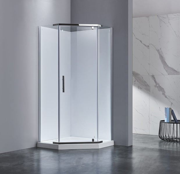 Shower Box Bay Series 2 Sided Swing Door 900x900x1900MM Lennox CHCH Carousel 1