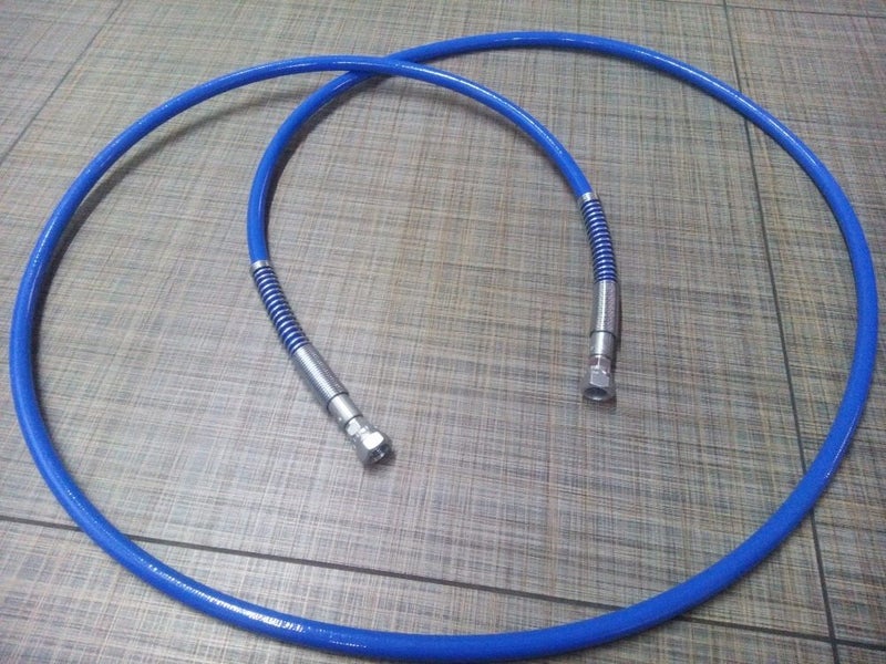 Airless Spray Whip Hose 1 Metre 1/4" NPS Carousel 1