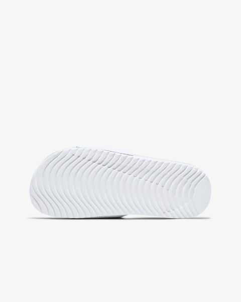 .Nike Kawa Kids Slides - White/Black - WK - (819352-100) - R2L16 Carousel 6