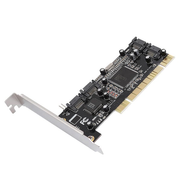 PCI to 4 Internal SATA Port 1.5Gbps Sil3114 Chipset for RAID Controller Card Carousel 2