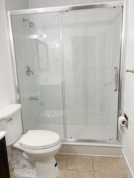 Framed Shower 3 Side Alcove Sliding Door 800x1200wx800x1900h Tray Liner $720 Carousel 2