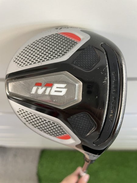 TaylorMade 5W M6 FUJIKURA ATMOS ORANGE 5(US) Flex R Loft 18 No Head Cover Carousel 1