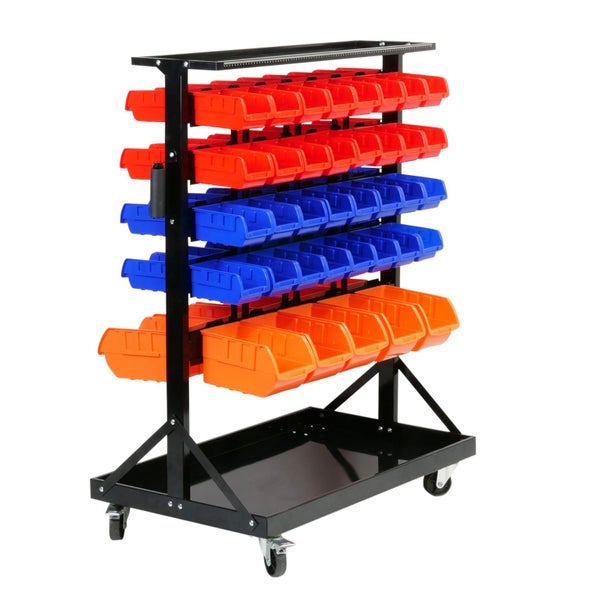 Storage Bin Trolley 74 Bin Carousel 1