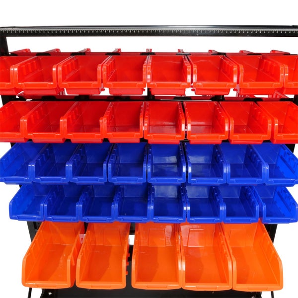 Storage Bin Trolley 74 Bin Carousel 2