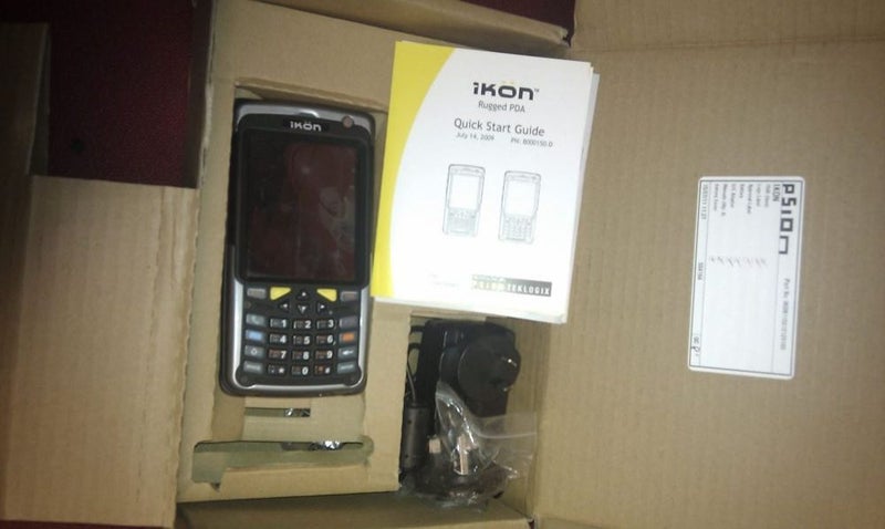 PSION Barcode Scanner Ikon 7505 Mobile Computer Carousel 1
