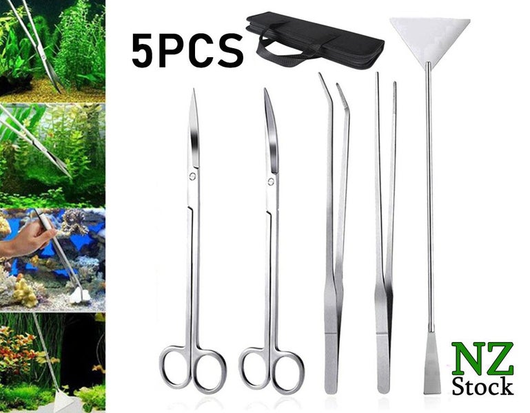 Aquarium Aquascaping Tools Kit Stainless Steel Carousel 1