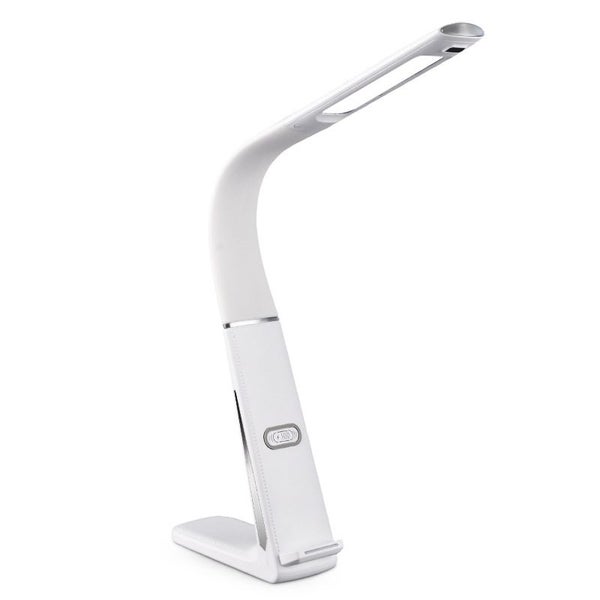 Led Desk Lamp with Wireless Charger Table Lamp Dimmable Bedside Light White Carousel 1