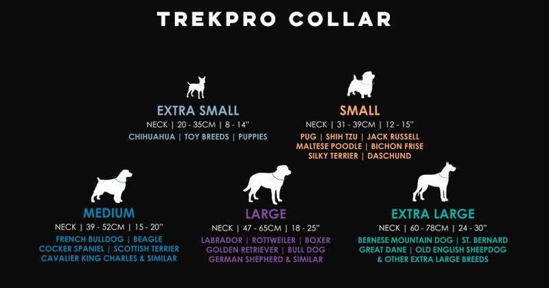 HUSKIMO DOG COLLAR TREKPRO AURORA SMALL Carousel 2
