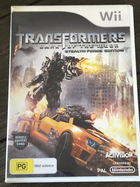 TRANSFORMERS : DARK OF THE MOON - Nintendo Wii Game Carousel 1