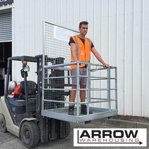 Forklift Access Safety Cage (Certified) Carousel 1