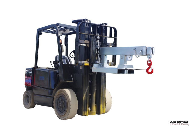 Forklift short Jib 2500 Kg CERTIFIED 2m extended Carousel 1