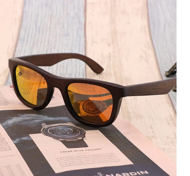 Sunglasses Polarized Wooden Look Frame HEAVILY REDUCED PRICE62930693412609111