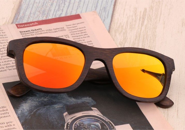 Sunglasses Polarized Wooden Look Frame HEAVILY REDUCED PRICE629306934126091110