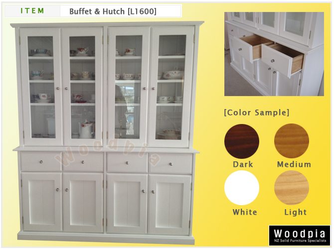 NZ MADE Solid Wood Custom Buffet&Hutch(W16) Carousel 2