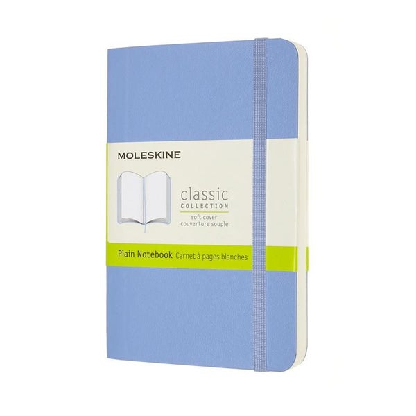 Moleskine Notebook Pocket Plain Hydrangea Blue Soft Carousel 1