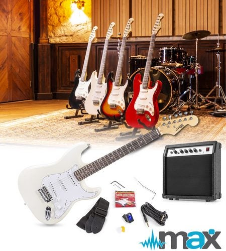 Electric Guitar Pack White Carousel 1