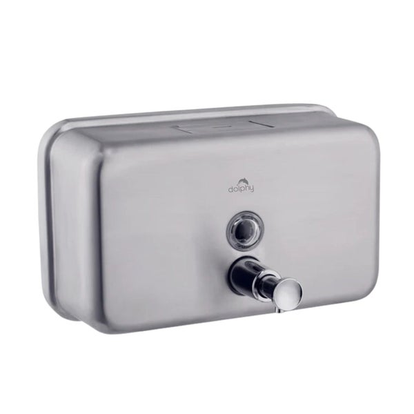Dolphy Manual Multi Compatible Stainless Steel Liquid Soap Dispenser 1200ml -... Carousel 1