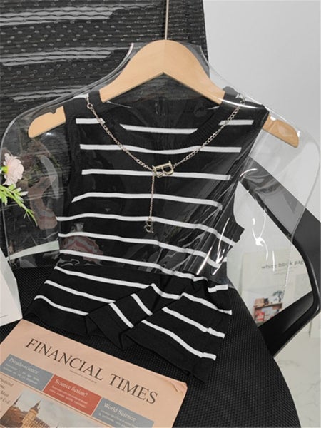 Elasticity Vests Women Tank & Camis Autumn Winter Wild Crop Short Carousel 1
