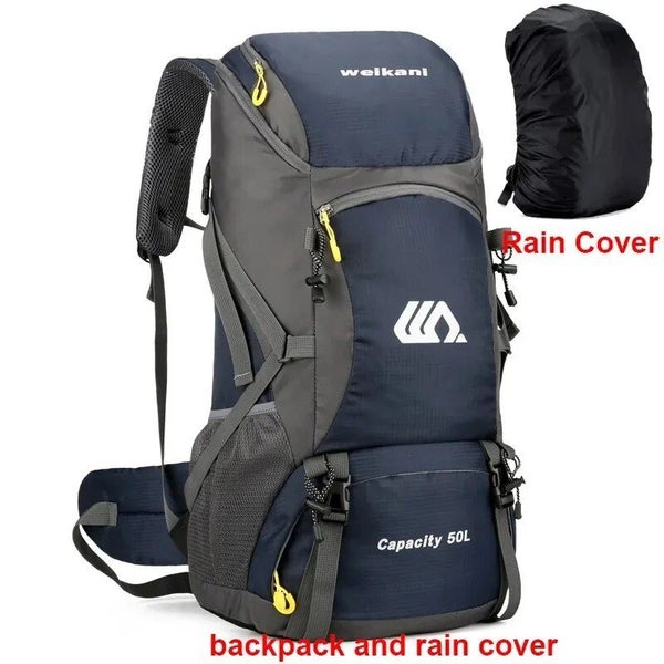 50L Travel Backpack Camping Bag For Men Large Hiking Bag Tourist Carousel 1