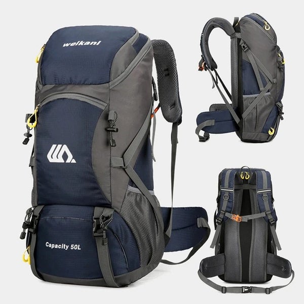 50L Travel Backpack Camping Bag For Men Large Hiking Bag Tourist Carousel 2