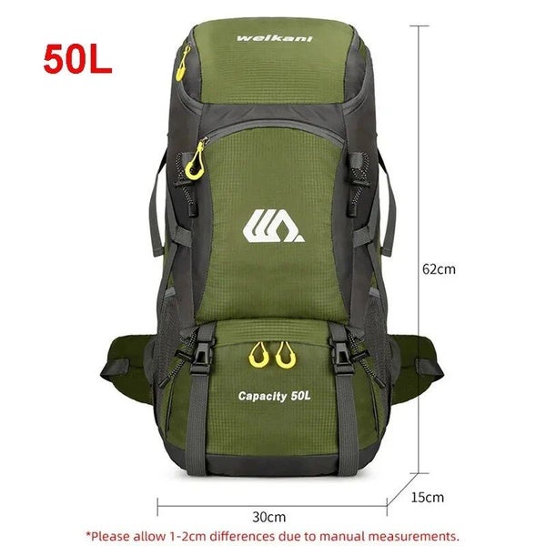 50L Travel Backpack Camping Bag For Men Large Hiking Bag Tourist Carousel 7