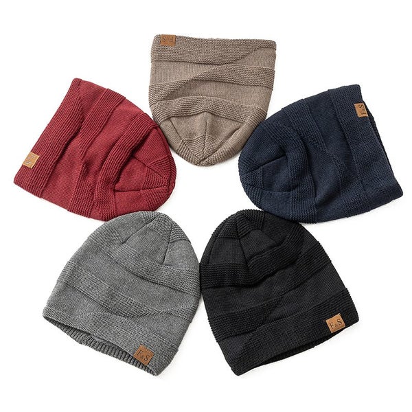 New Unisex Slouchy Winter Hats Add Fur Lined Men And Women Warm Carousel 7