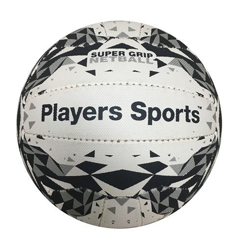 SILVER FERN PS SUPERGRIP NETBALL - BLACK/WHITE SIZE 5 Carousel 2