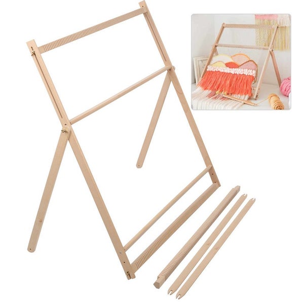 DIY Wooden Hand Weaving Machine Carousel 2
