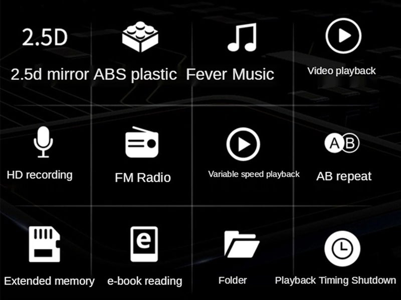 Portable MP4 Player + 32 GB SD Card Carousel 2