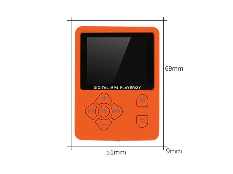 Portable MP4 Player + 32 GB SD Card Carousel 7